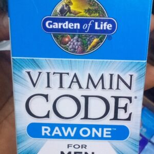 Garden of Life Vitamin Code Raw One for Men, 75caps
