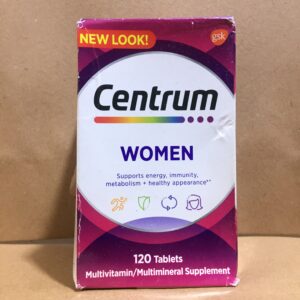 Centrum Women Multivitamin For Healthy Immune And Metabolic Functions *120 Tablet