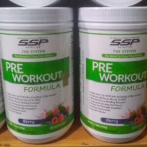 SSP NUTRITION PRE WORKOUT FORMULA