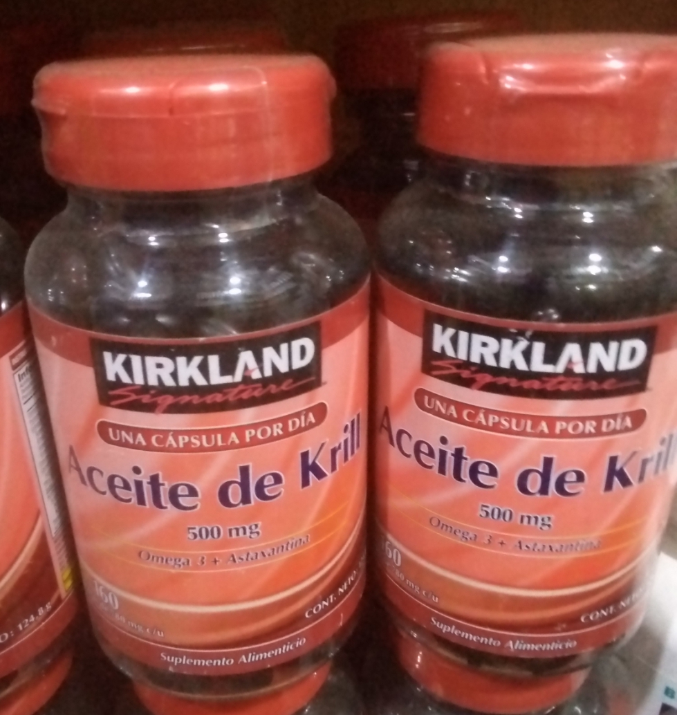 Kirkland Signature Krill Oil 500 mg., 160 Softgels CVentures