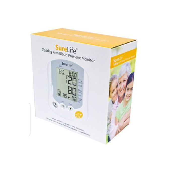 SureLife Talking Automatic Arm Blood Pressure Monitor CVentures